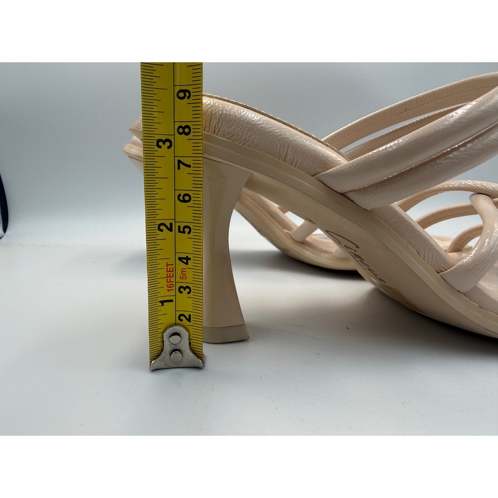 Circus by Sam Edelman Tan Padded Square Toe Heels 8 - Picture 6 of 6